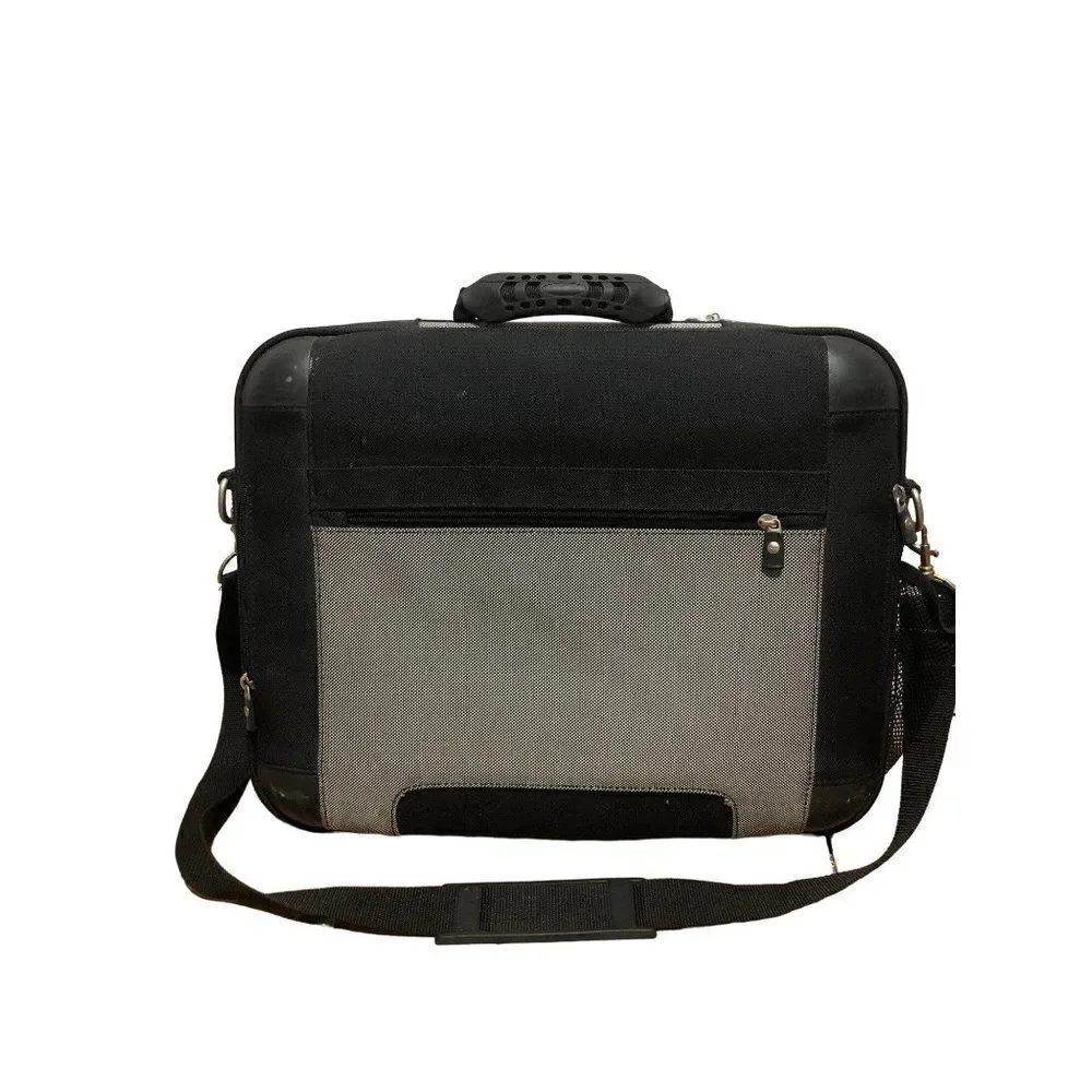 Dell Hardshell Computer Laptop Brief Case Carry On Shoulder Organizer Bag
